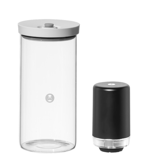 Timemore Glass Canister White