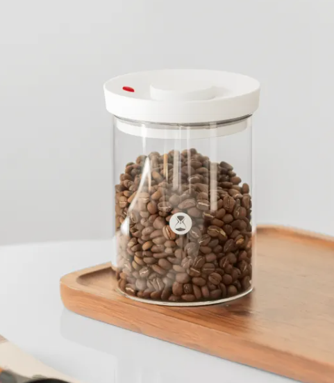Timemore Glass Canister White