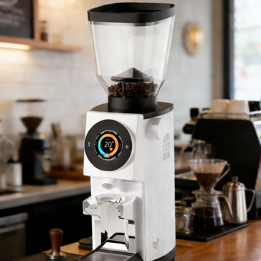 BALENARE G83EW Electric Espresso Grinder White