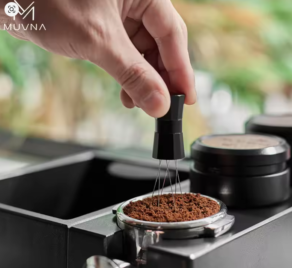 MUVNA WDT tool Magnetic needle-style coffee distributor-black