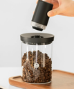 Timemore Glass Canister Black