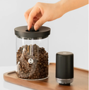Timemore Glass Canister Black