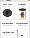 Timemore Glass Canister Black