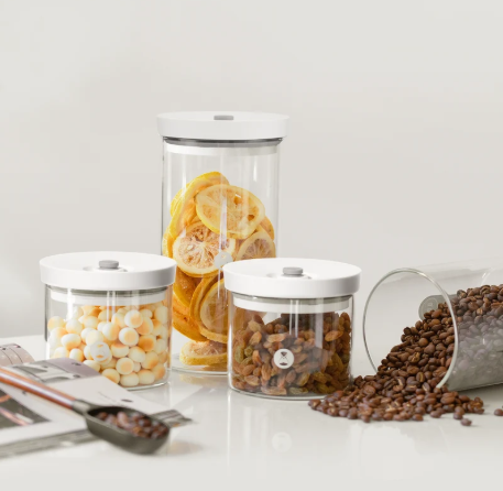 Timemore Glass Canister White