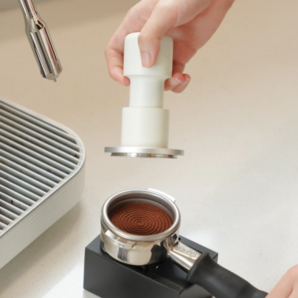 Timemore Impulse Impact Tamper-White（Ripple Base）