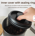 Coffee Canister Black