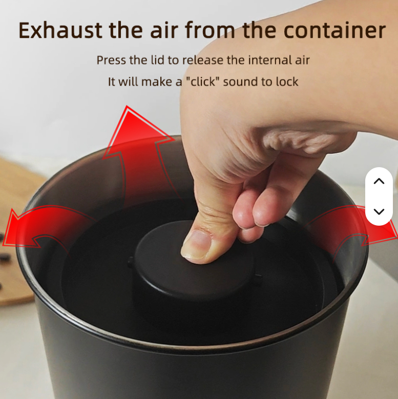 Coffee Canister Black