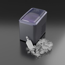Porodo Lifestyle Portable Outdoor ICE Cube Machine - Black