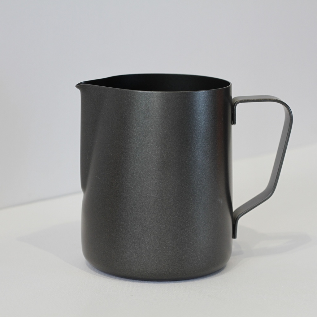 Matt black pitcher