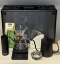 Suitcase bag Carbon Fiber V60 Stainless Steel Grinder