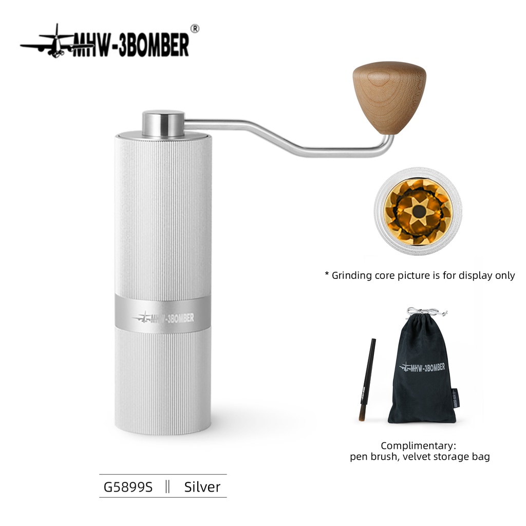MHW-3BOMBER Racing M1 Manual Grinder Titanium Coating Burr