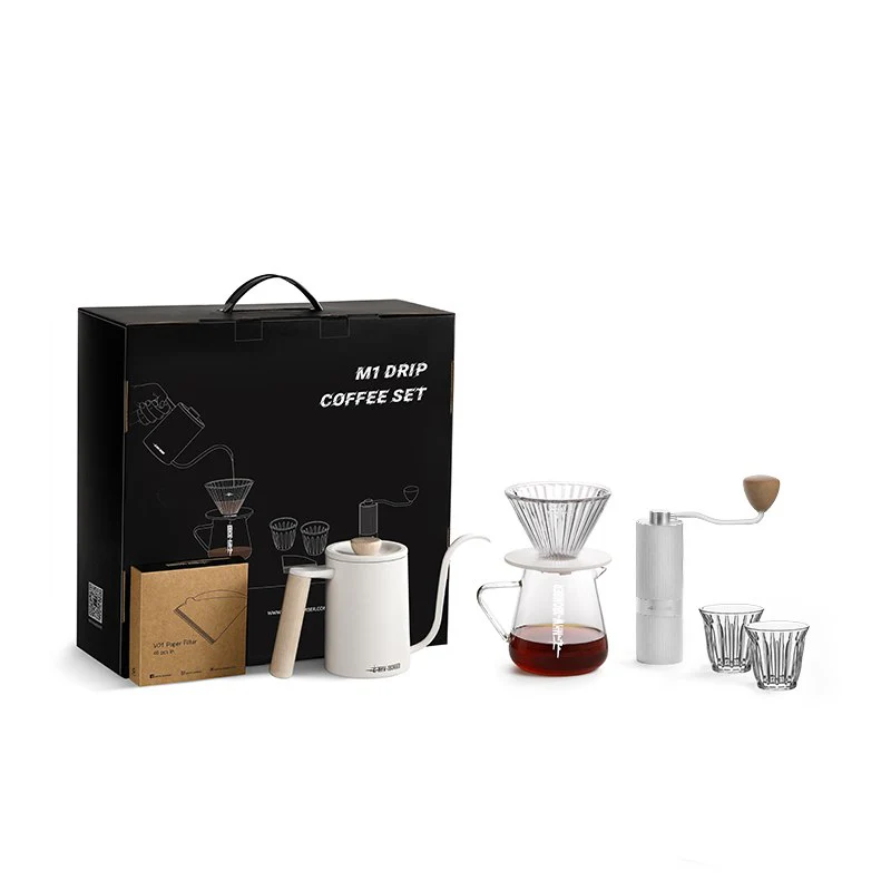 MHW-3BOMBER M1 Drip Coffee Set Basic White