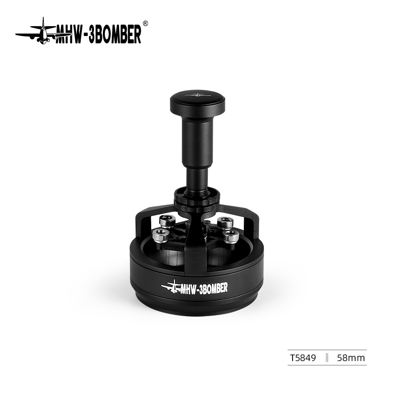 MHW-3BOMBER Yu Series Cyclone Needle Distribution Black 58mm