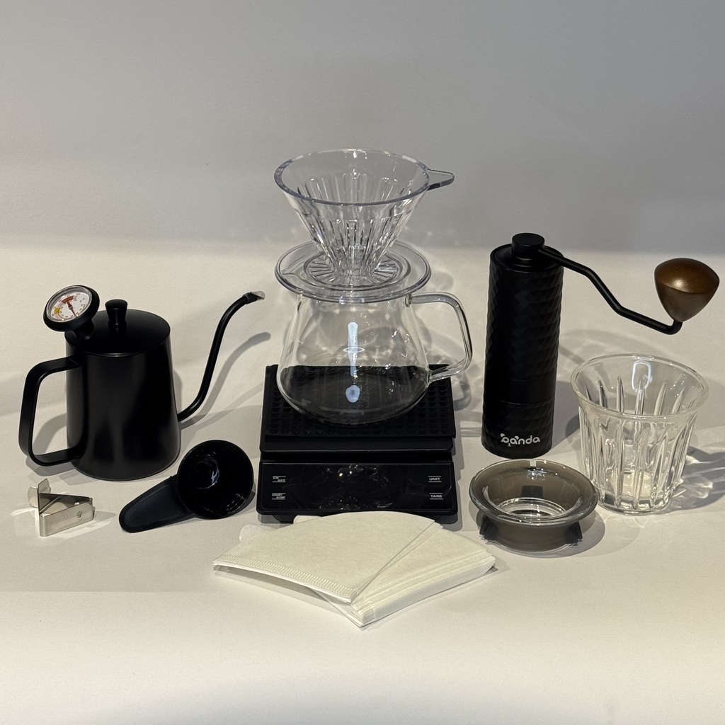 Panda v60 bag (Stainless steel Grinder)