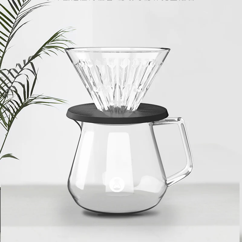 Timemore Brewer Set Glass Dripper 02 Black base