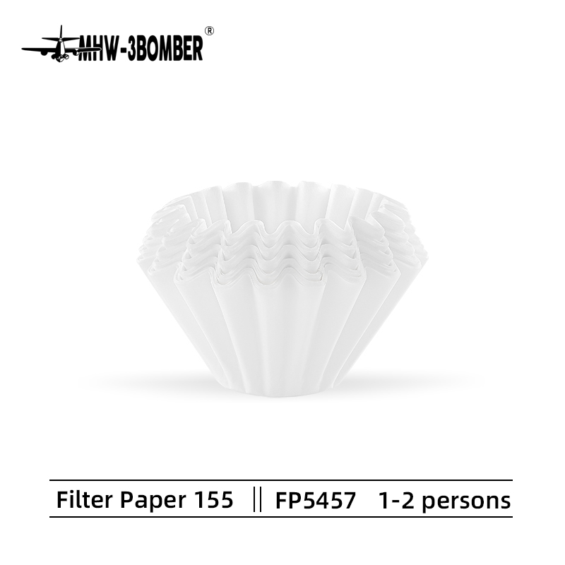 MHW-3BOMBER Caked Shape Paper Filter Box 