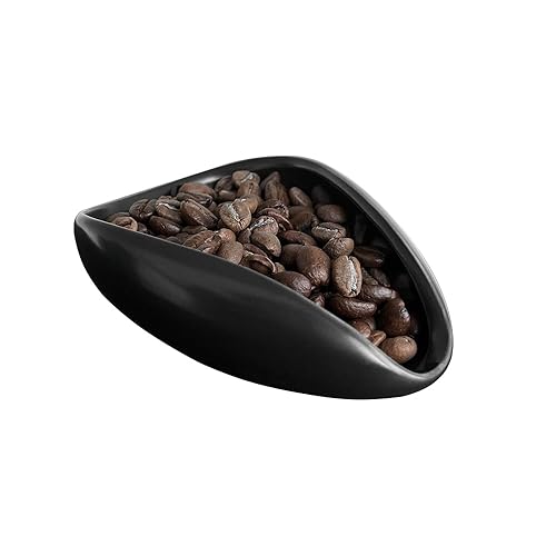 Dosing Coffee Beans Black
