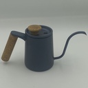 Wooden Blue Kettle