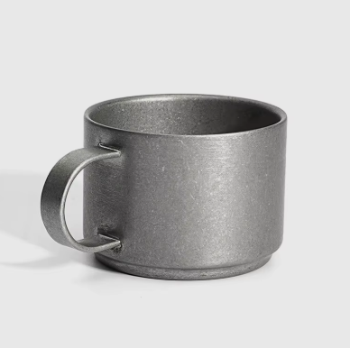 Double wall steel cup