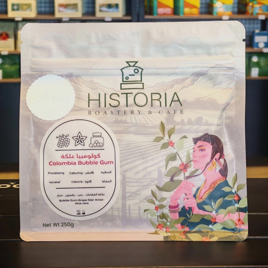 Historia Colombia Bubble Gum 250g