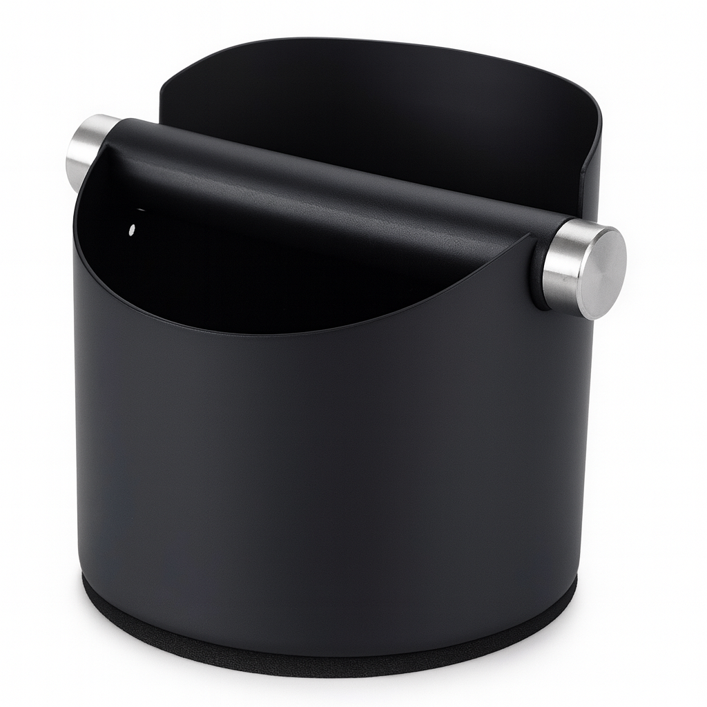 Knock box black