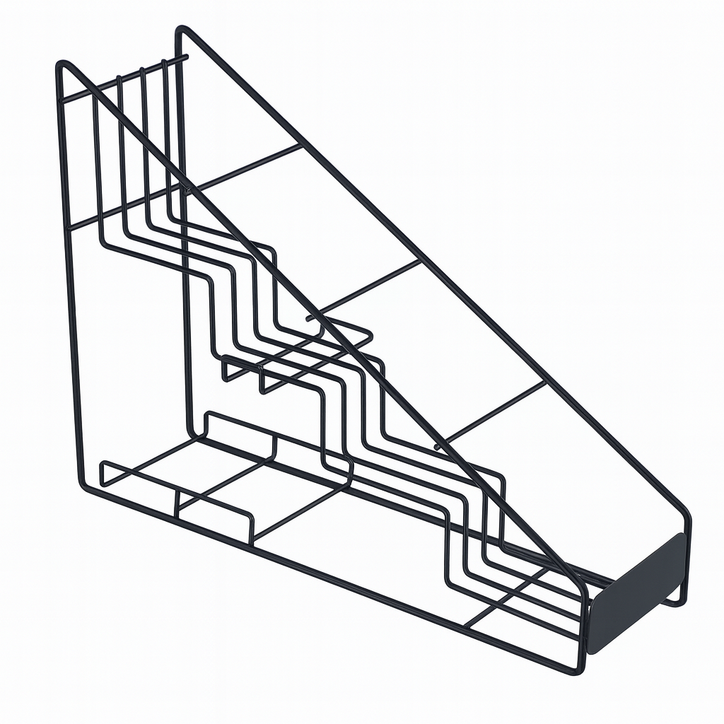 Steel Syrup Rack 