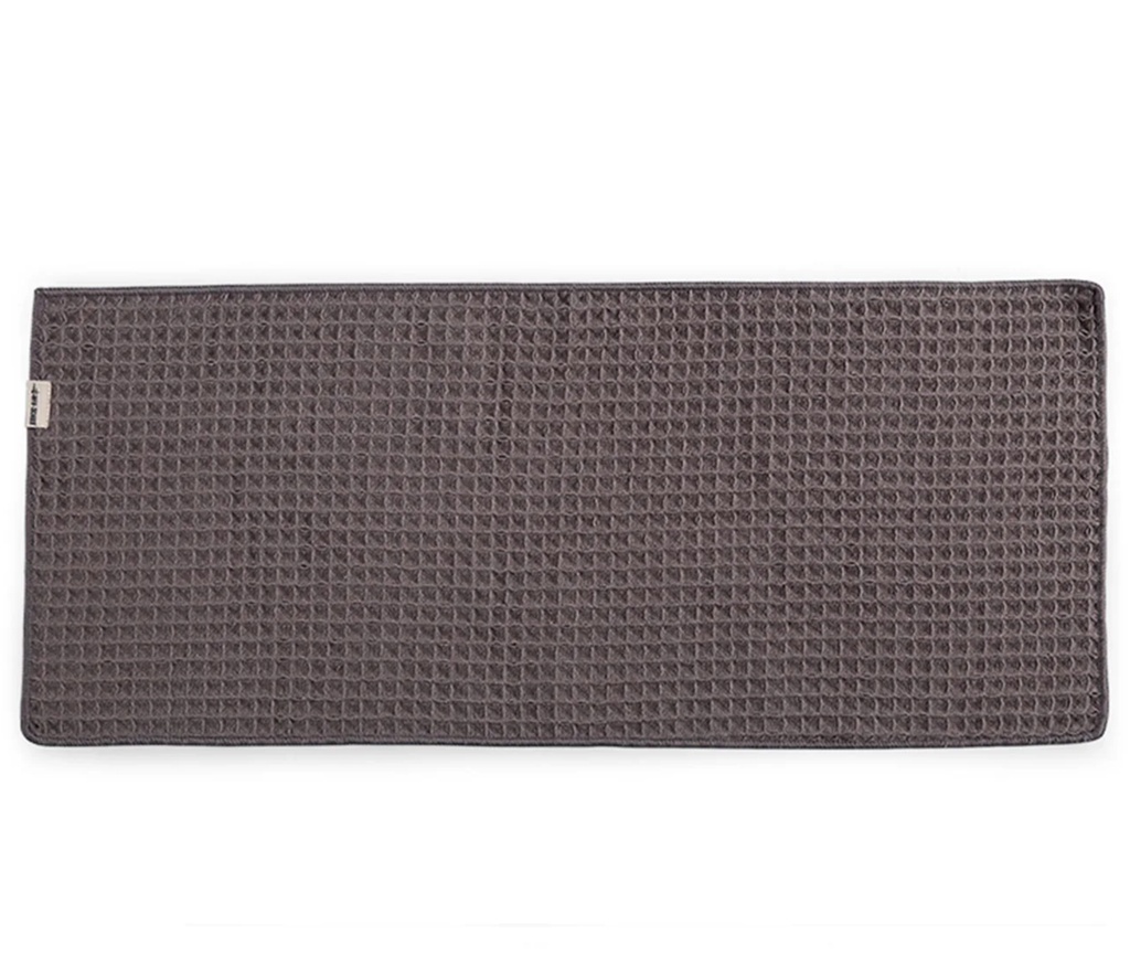 MHW-3BOMBER Waffle towels-30*70cm-dark grey