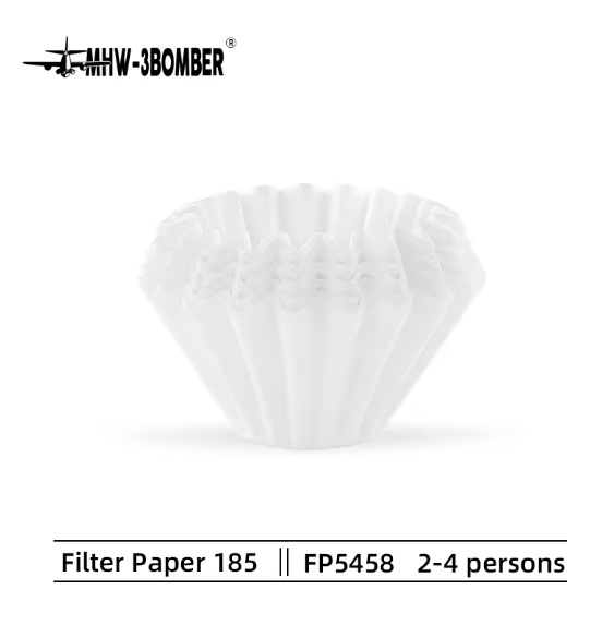 MHW-3BOMBER Cake-shaped Filter Paper-3 or 4 persons-50pcs in-185