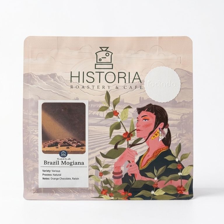 Historia Brazil Mogiana 250g 