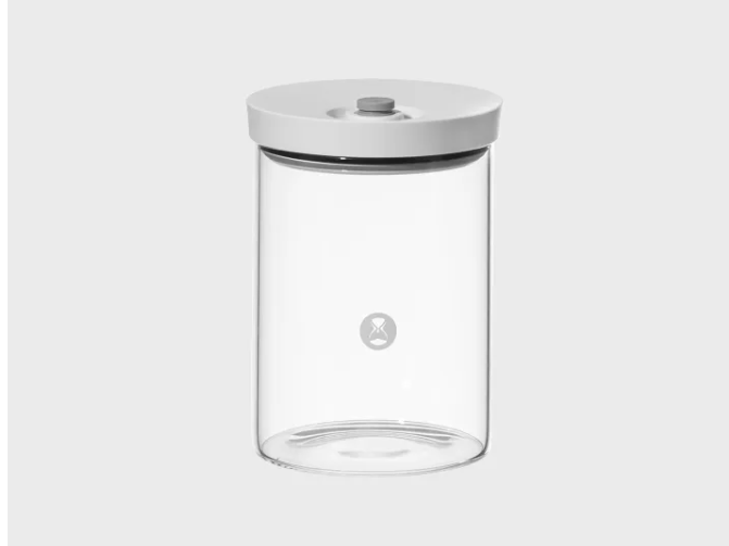 Timemore Glass Canister White