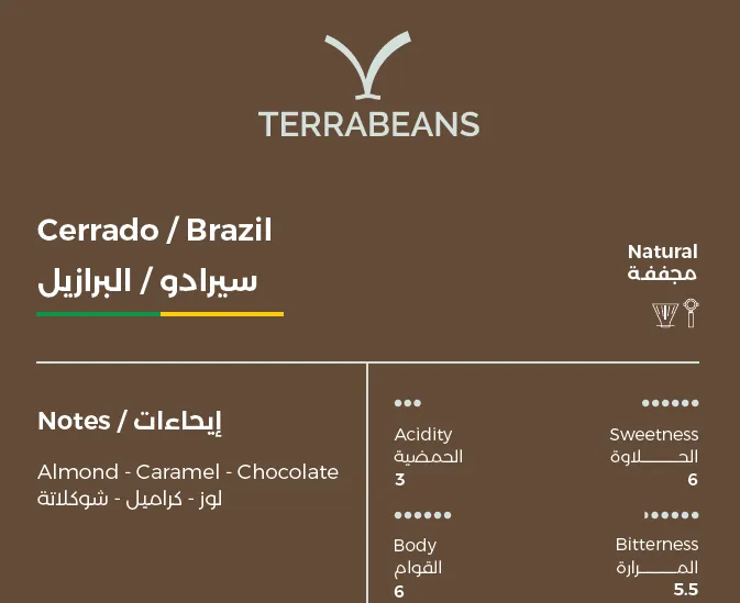 Terra Beans Cerrado / Brazil (250g)