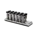  MUVNA 1/3Angel coffee bean canister 12 tubes-acrylic base