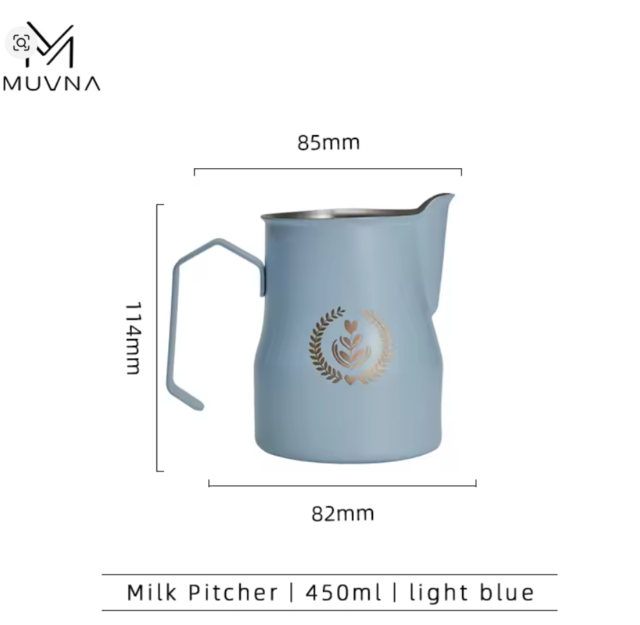 Milk frothing pitcher Light Blue -450ml