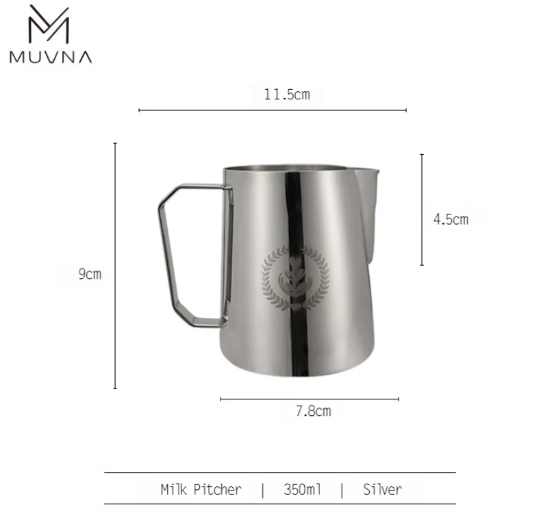 MUVNA Milk frothing pitcher natural color-350ml