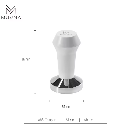 MUVNA ABS tamper -white