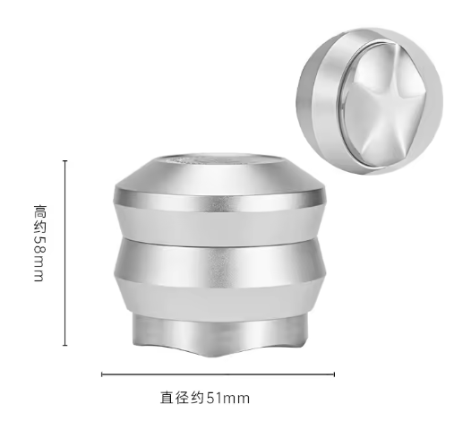 MUVNA gravity distributor pentagonal base -silver