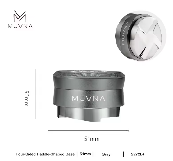 MUVNA gravity distributor four-sided paddle-shaped base -gray