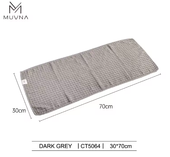 MUVNA Towel Waffle towel-gray-30*70