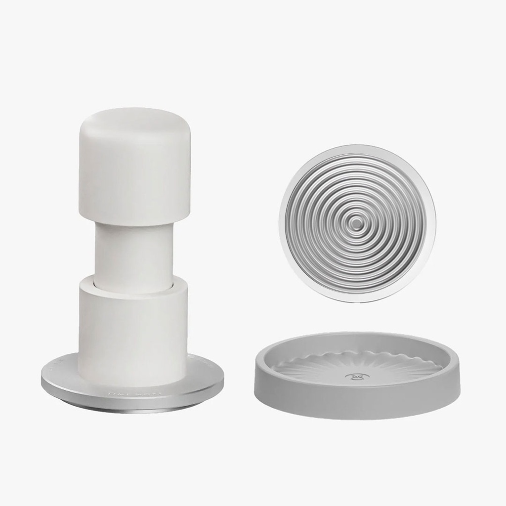Timemore Impulse Impact Tamper-White（Ripple Base）