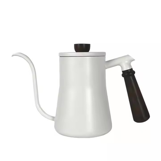 Wooden White kettle 600ml