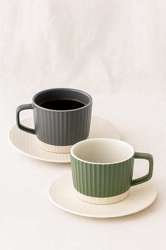 Line Ceramic Cup