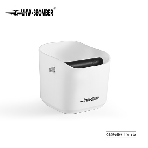 [GB5968W] MHW-3BOMBER Square Knock Box 1.2L White