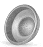 MHW-3BOMBER Blind Bowl 58mm Silver-Spot