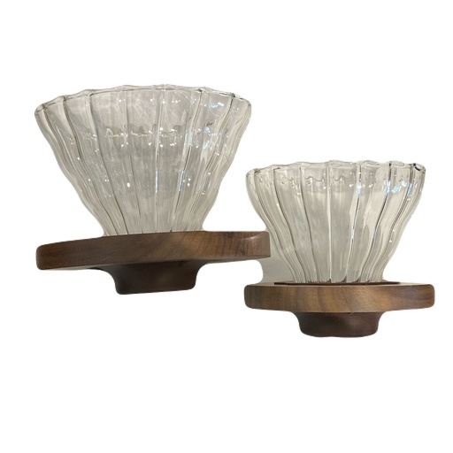 Dark Wood Holder Dripper