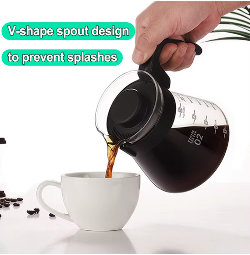 Plastic Hand Coffee Server 