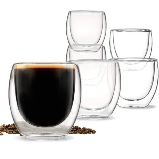 Double Glass Cups