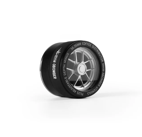 [T5848-OS] MHW-3BOMBER Yu Series Infinite Coffee Distributor Black 58.35mm