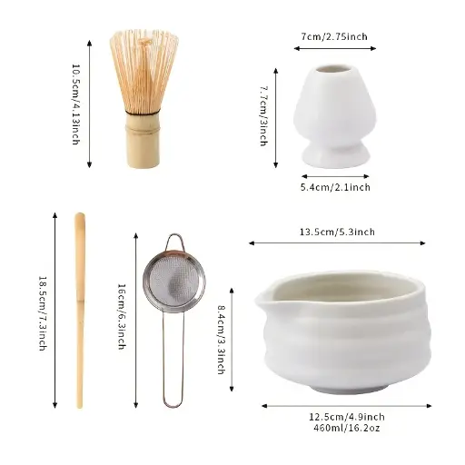 White Matcha set