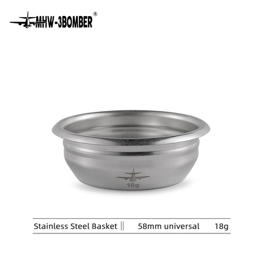 [FB5592-OS] MHW-3BOMBER Filter Basket 58mm universal-18g