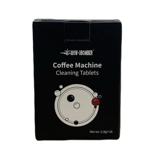 [CA5779] MHW-3BOMBER Coffee Machine Cleaning Tablets (2.0g*8 pieces*2 plates)/box